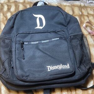 Disneyland Black Backpack